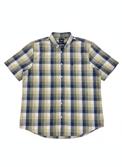 Polo Mens Check Shirt In Yellow