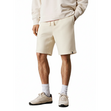 Calvin Klein Mens Garment Dye Shorts In Cream