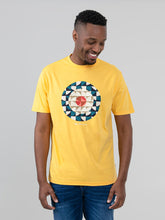 Ben Sherman Geo Target Mens T-Shirt In Banana