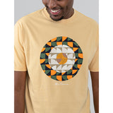 Ben Sherman Mens Geo Wheat T-Shirt