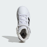 Adidas Boys Grand Court Mid Sneakers In White