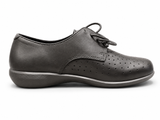 Green Cross Ladies Walkers Shoes In Black