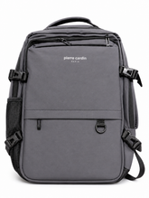 Pierre Cardin Angier Laptop Backpack In Grey