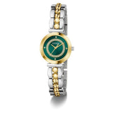 Guess Leena Two Tone Watch In Gold And Silver