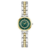 Guess Leena Two Tone Watch In Gold And Silver