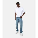 Guess Mens Slim Straight Jeans In Light Wash