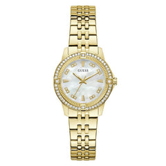 Guess Womens Colette Watch In Gold