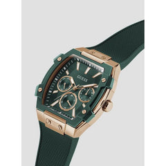 Guess Mens Phoenix Watch In Green