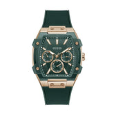 Guess Mens Phoenix Watch In Green