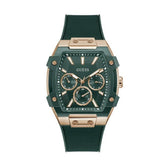 Guess Mens Phoenix Watch In Green