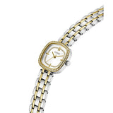 Guess Womens Hazel Two Tone Watch In Gold And Silver