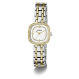 Guess Womens Hazel Two Tone Watch In Gold And Silver