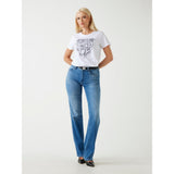 Guess Ladies Tiger Easy Tee White