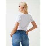 Guess Ladies Tiger Easy Tee White