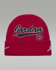 Jordan Boys Varsity Beanie in Red
