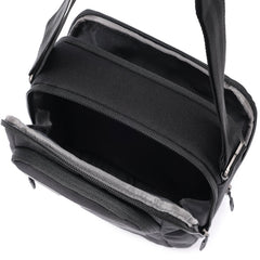 Hedgren Comby Black Vertical Crossover Bag