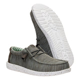 Hey Dude Mens Wally Stretch Sox Shoes In Tea Leaf