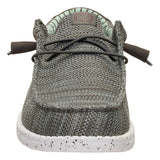 Hey Dude Mens Wally Stretch Sox Shoes In Tea Leaf