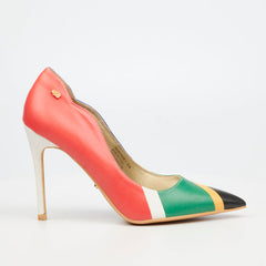 Miss Black Ladies Multi Heritage Heels