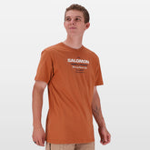 Salomon Mens Hinghellar Ss Tee Sienna