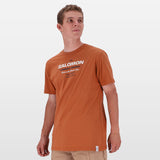 Salomon Mens Hinghellar Ss Tee Sienna