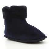Hush Puppies Casa Slipper Boots In Navy