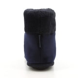 Hush Puppies Casa Slipper Boots In Navy
