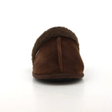 Hush Puppies Ladies Lunara Slippers Dark Brown