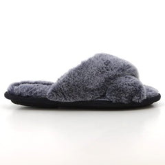 Hush Puppies Ladies Ambra Slippers In Navy