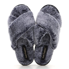 Hush Puppies Ladies Ambra Slippers In Navy
