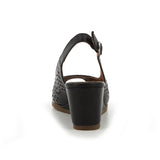 Hush Puppies Womens Katya Leather Shoes In Black