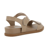 Hush Puppies Womens Alba Leather Sandals In Taupe