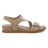Hush Puppies Womens Alba Leather Sandals In Taupe