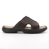 Hush Puppies Mens Hayden Crazy Leather Sandals In Brown