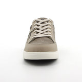 Hush Puppies Mens Jeremy Beige Canvas Shoes