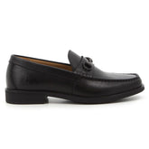 Hush Puppies Mens Black Renato Cow Leather Shoe