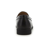 Hush Puppies Mens Black Renato Cow Leather Shoe