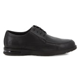 Hush Puppies Mens Patrick Leather Shoes In Black