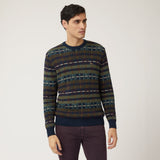 Harmont & Blaine Hrk585030788 Crew Neck Sweater 801 Multicolour