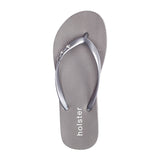 Holster Womens Holiday Sandals In Silver