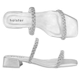Holster Ladies Tiana Heels In Silver