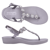 Holster Ladies Gorgeous Wedges In Pewter