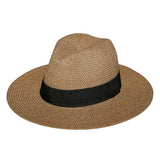 Urban Supply Unisex Adults Durban Hat Tan/Black