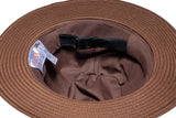 Mossi Unisex Tau Collection Hat In Dark Brown