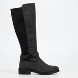 Butterfly Feet Ladies Huda 19 Boots Black