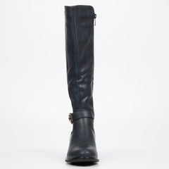 Butterfly Feet Ladies Huda 21 Boots Navy