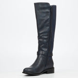 Butterfly Feet Ladies Huda 21 Boots Navy