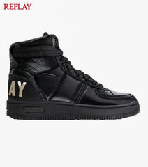 Replay Womens Epic High Stand Out Shoes Black