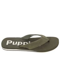 Hush Puppies Mens Stomp Thong Sandals In Olive