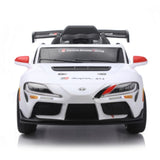 Electric Ride On Toyota Supra Play Car In White
